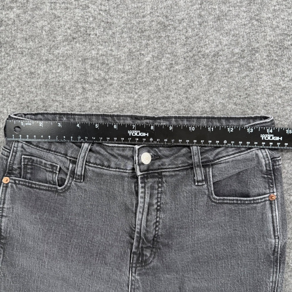 Old Navy Womens Vintage Slim High Rise Charcoal Grey Jeans Size 4 Cropped - Picture 9 of 12